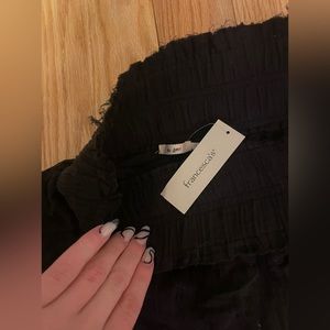 brand new with tags. Francesca’s size medium dress shorts.